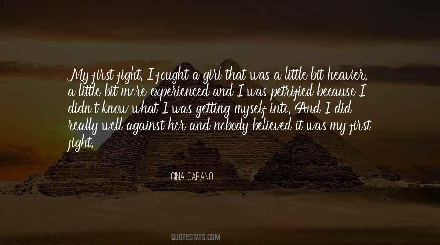 Girl First Quotes #6079