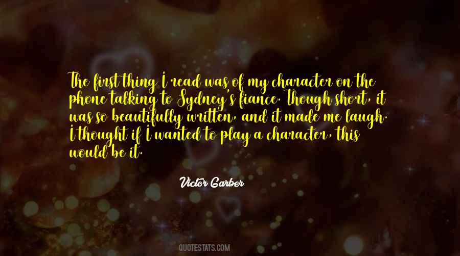 Made Me Laugh Quotes #1156668