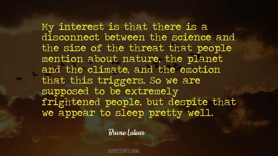 Science Of Sleep Quotes #1848469