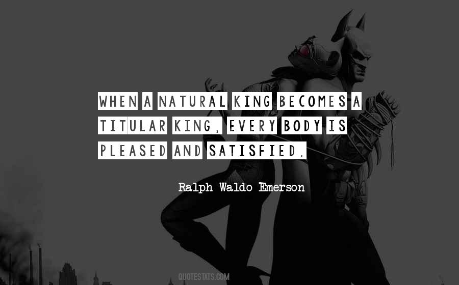 Natural Leadership Quotes #1034500
