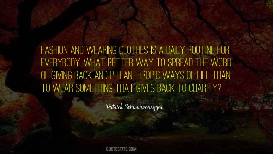 Routine Of Daily Life Quotes #1668474