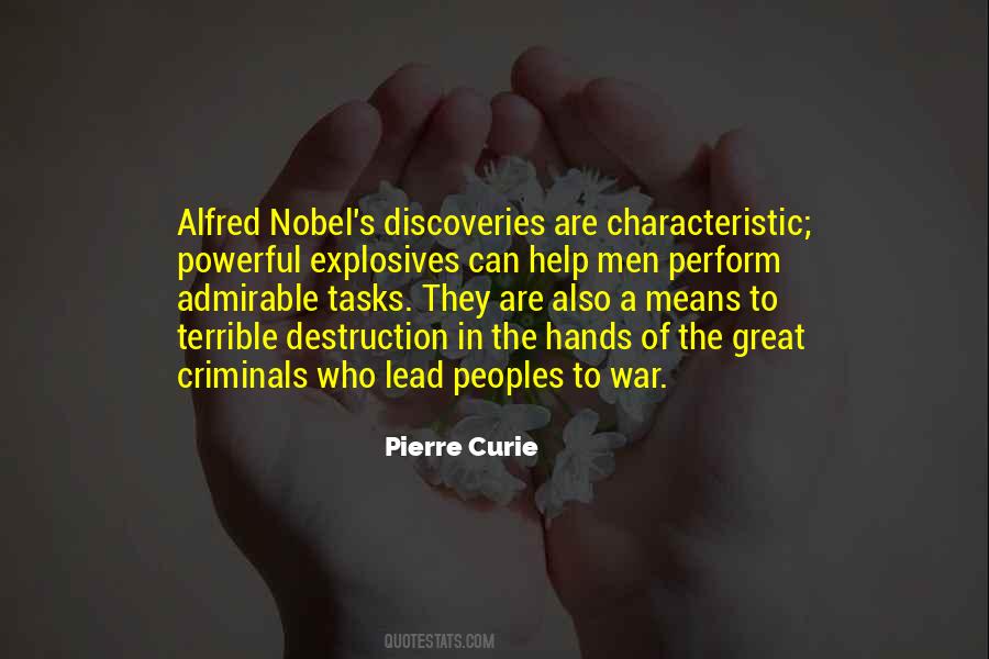 Alfred Nobel's Quotes #1404511