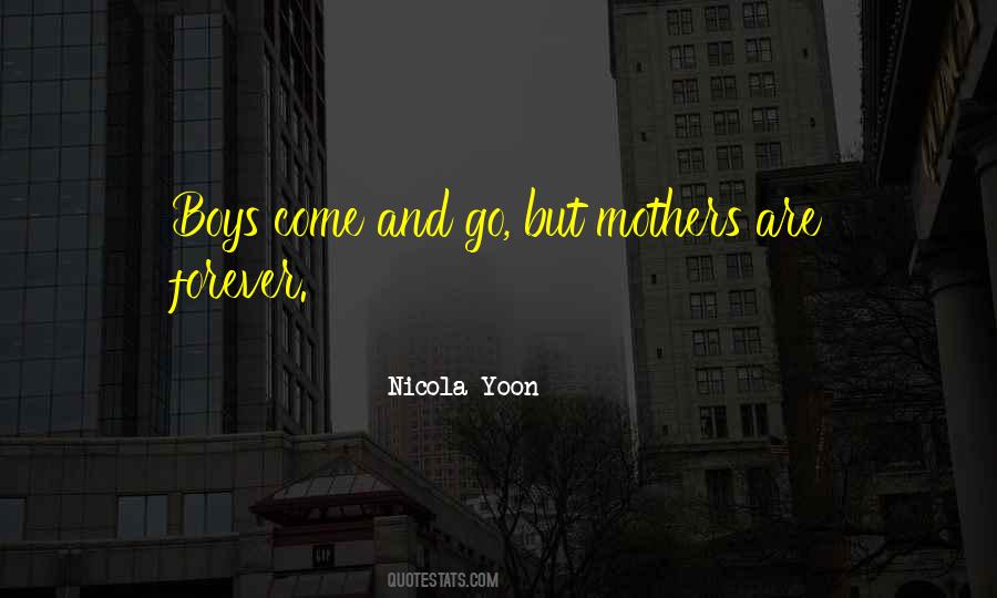 Mothers Of Boys Quotes #57913