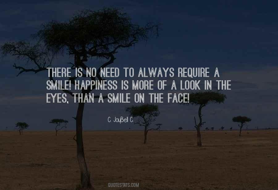 Smile Happiness Expression Quotes #1245471