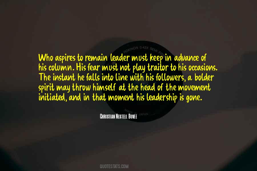 A Leader Is Quotes #1953