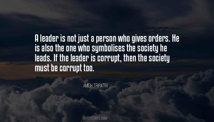A Leader Is Quotes #67504
