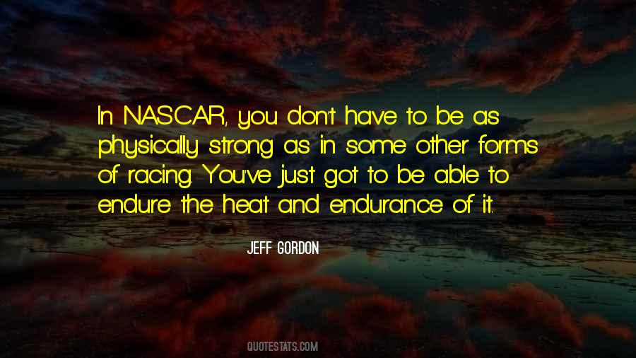 Quotes About Nascar Racing #508351