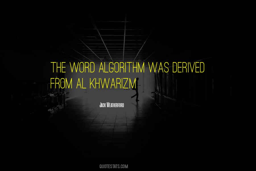Algorithm Quotes #1540538