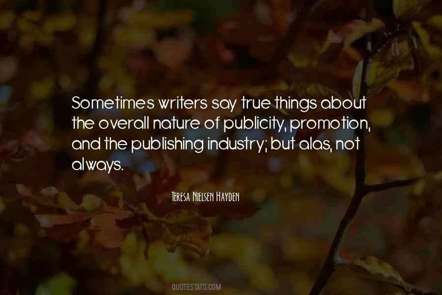 Writers Publishing Quotes #725350