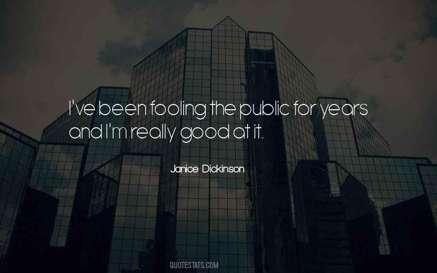 Fooling Public Quotes #328227