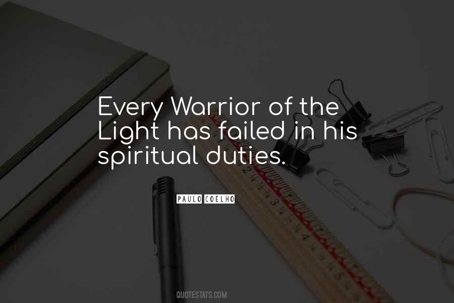 Spiritual Warrior Quotes #1787489