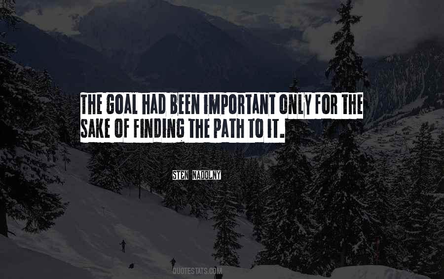 Finding A Path Quotes #241783