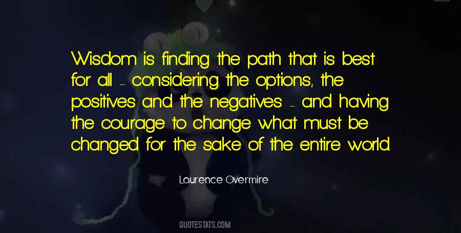 Finding A Path Quotes #319860