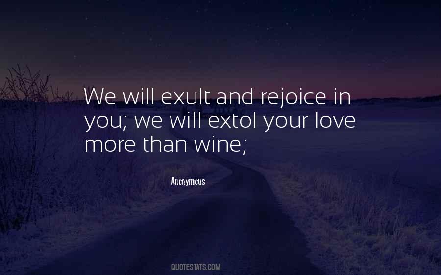 Love Wine Quotes #78254