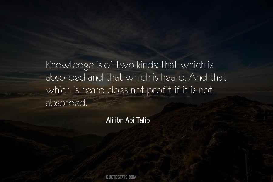 Ali Ibn Talib Quotes #155864