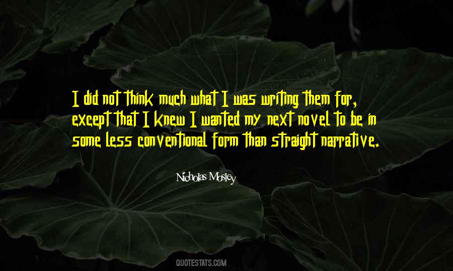 Quotes About Narrative Writing #1495851