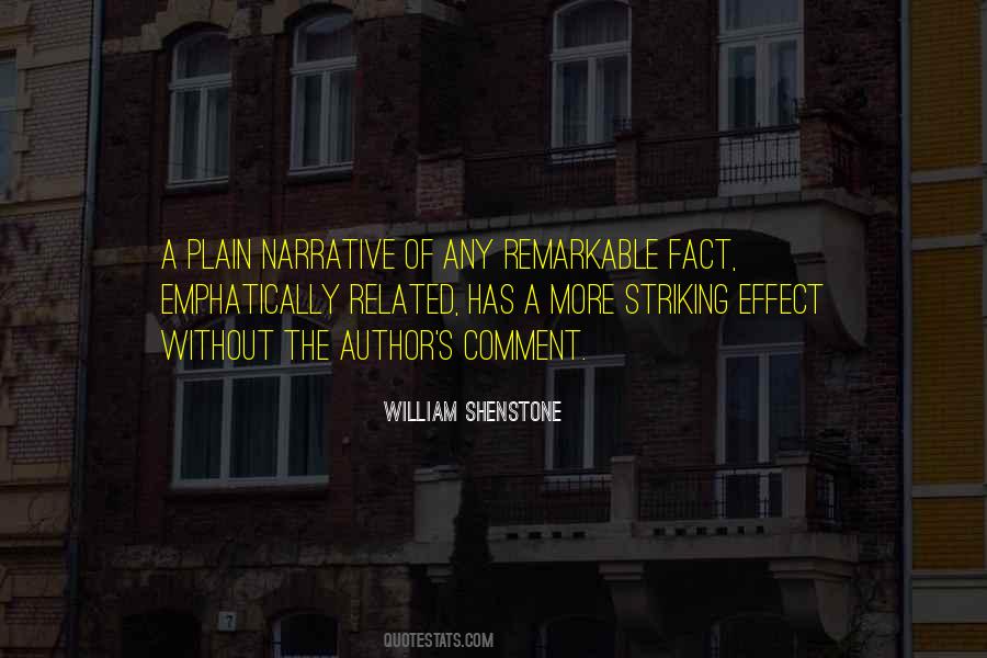 Quotes About Narrative Writing #279755