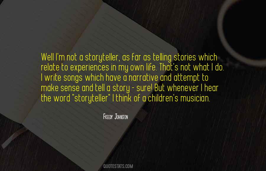 Quotes About Narrative Writing #738195