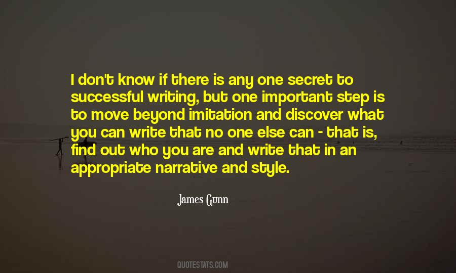 Quotes About Narrative Writing #996535