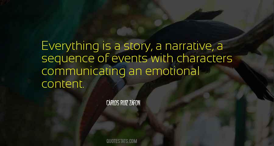 Quotes About Narrative Story #194238