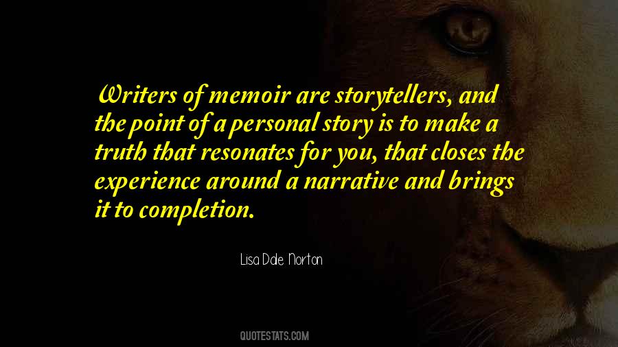 Quotes About Narrative Story #761482