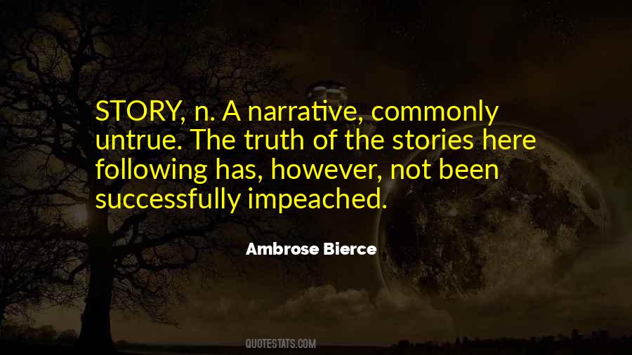 Quotes About Narrative Story #864810