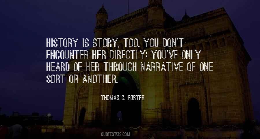 Quotes About Narrative Story #905717