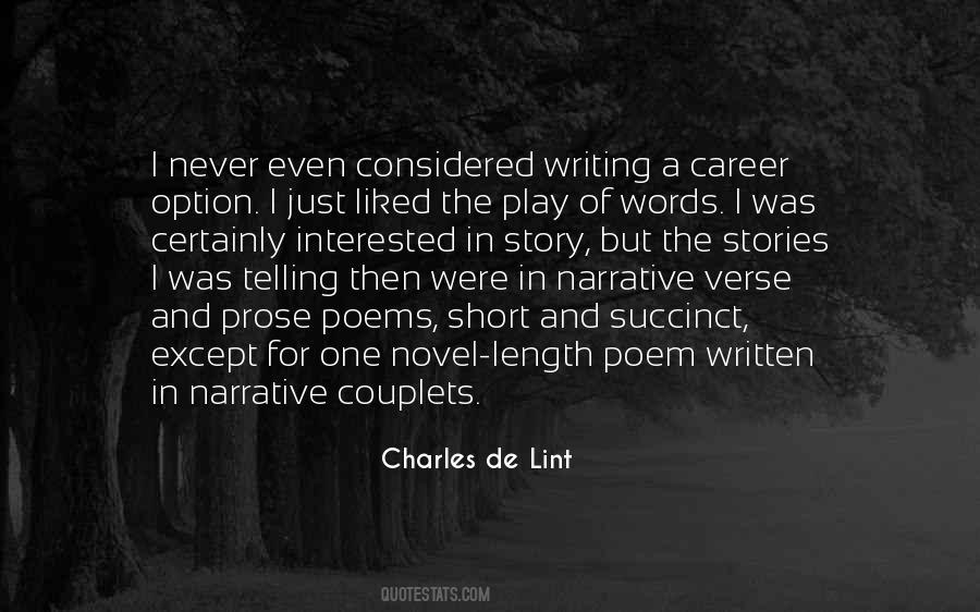 Quotes About Narrative Story #915749