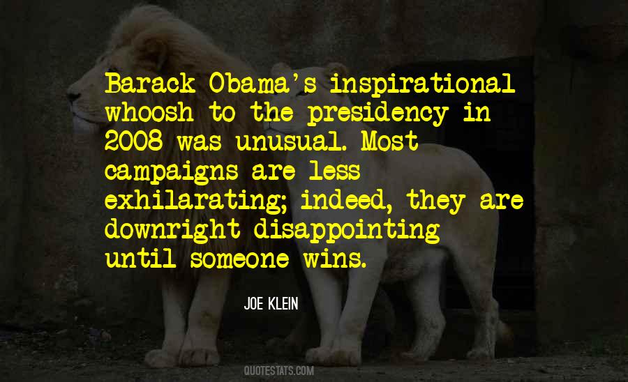 Obama Presidency Quotes #1739306