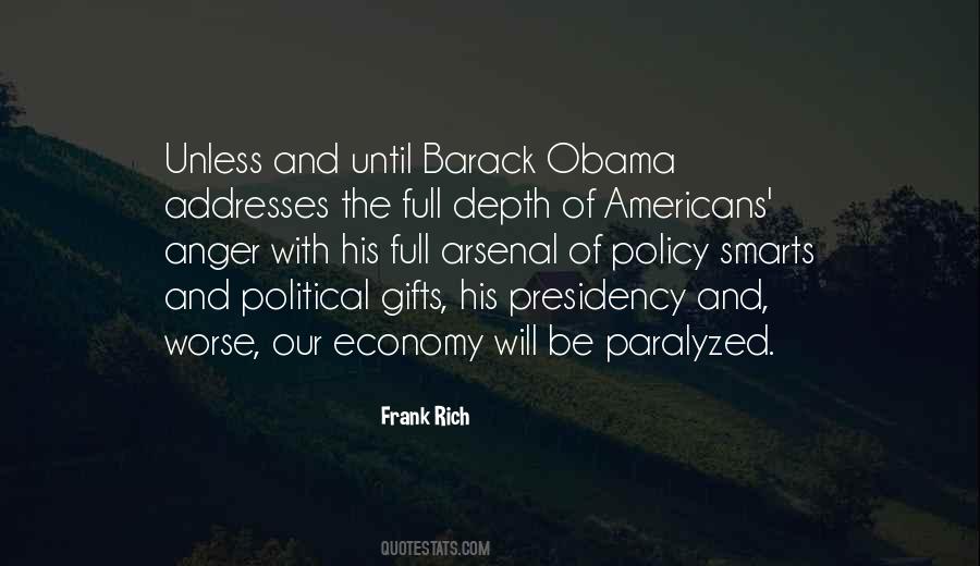 Obama Presidency Quotes #245463