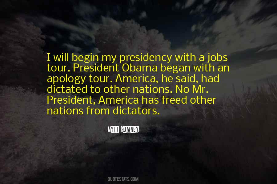 Obama Presidency Quotes #907582