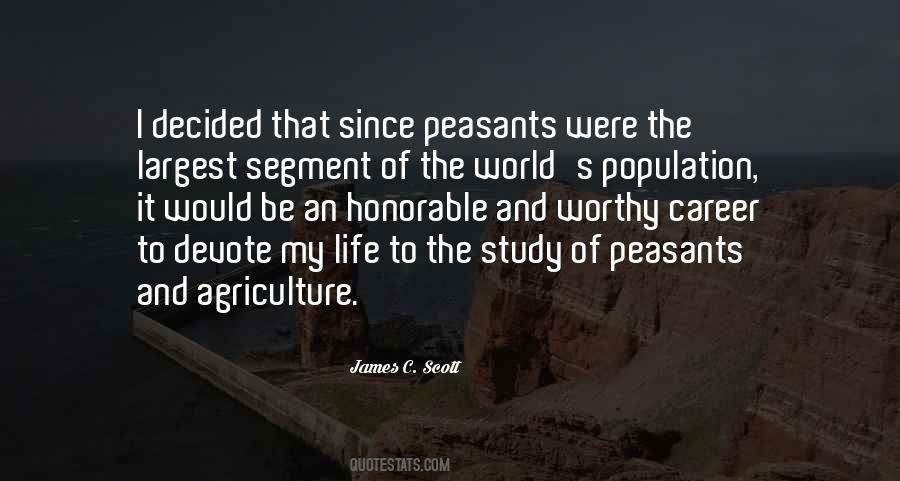 World Peasants Quotes #1255589