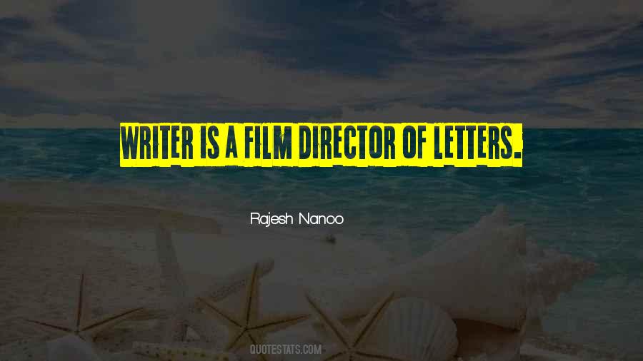 Film Director Quotes #686737
