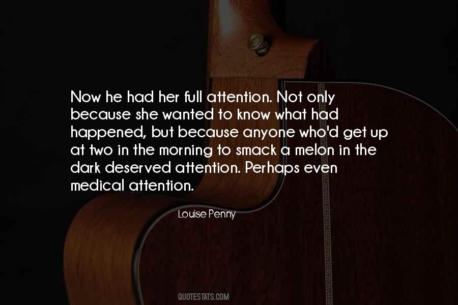 Full Attention Quotes #1579415