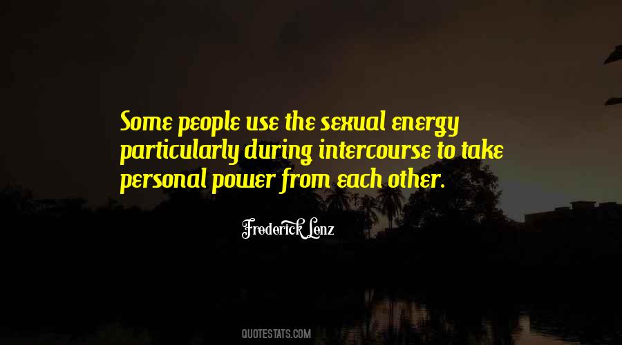 Sexual Power Quotes #1679781