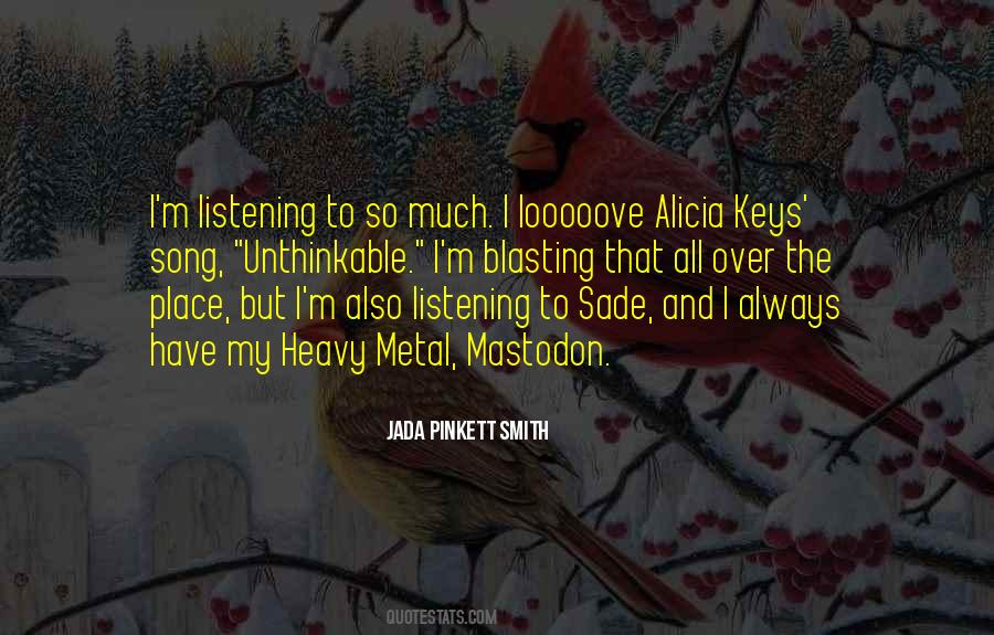Alicia Keys Unthinkable Quotes #1572320
