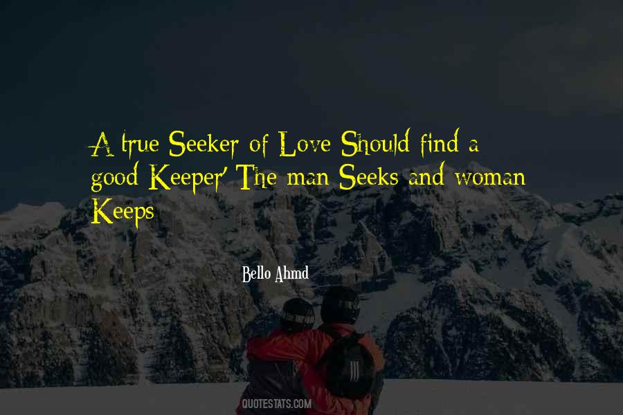 True Seeker Quotes #1078590