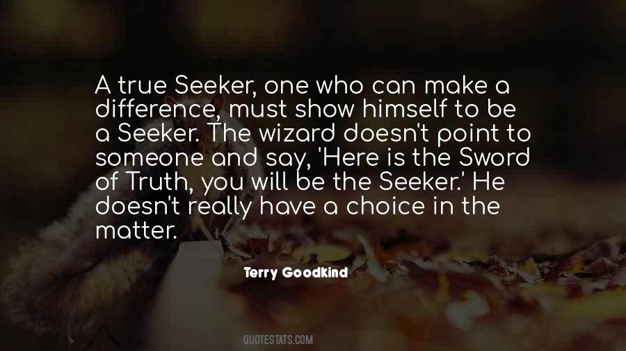 True Seeker Quotes #1376121