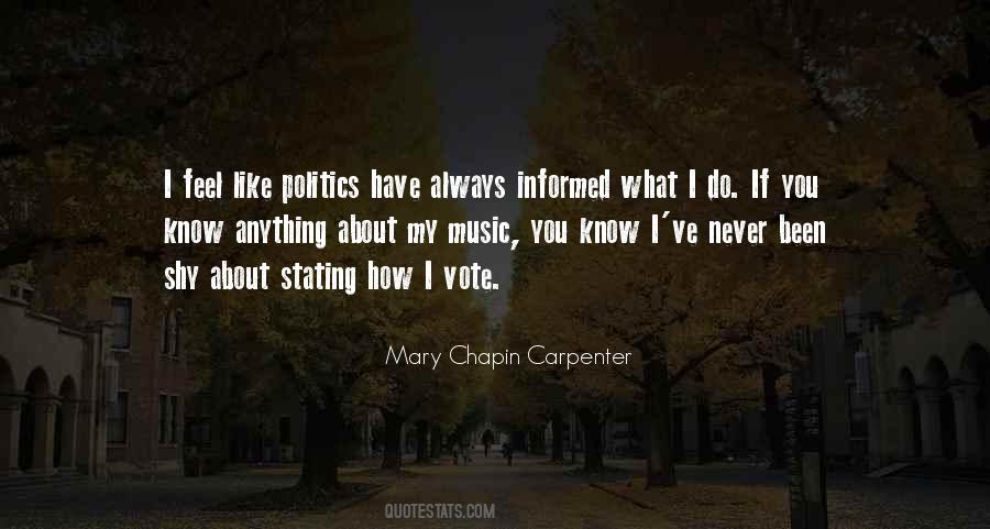 Music Politics Quotes #173289