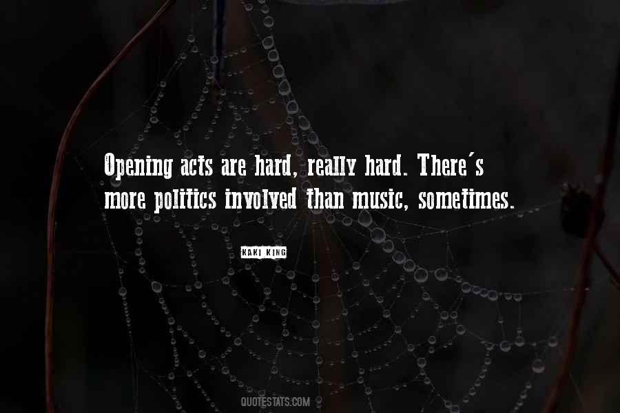 Music Politics Quotes #1850179