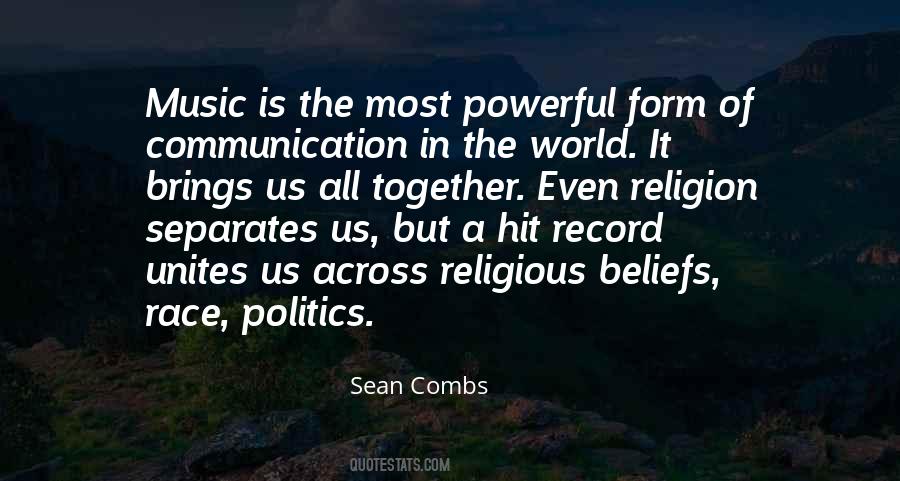 Music Politics Quotes #265459