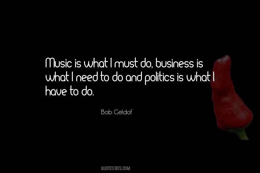 Music Politics Quotes #680607