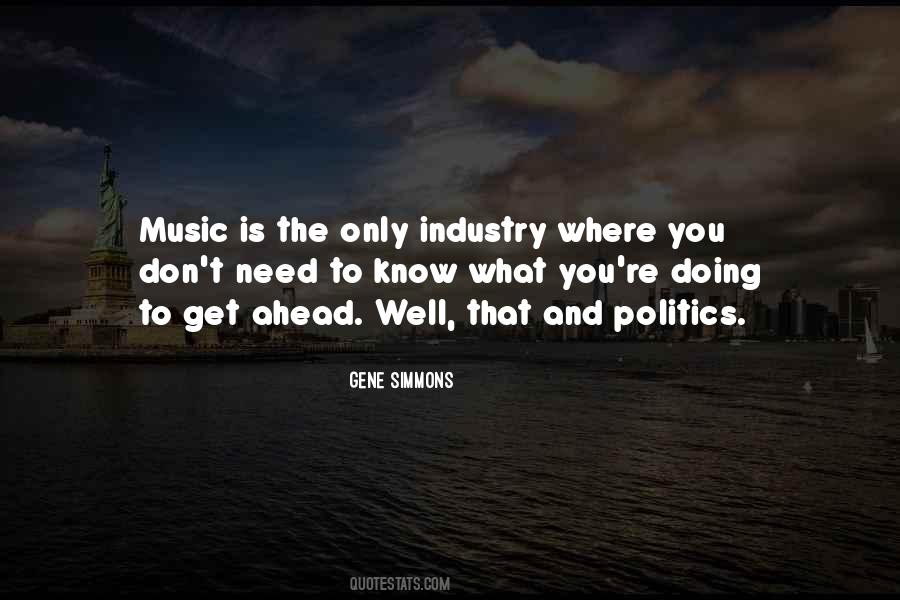 Music Politics Quotes #920623