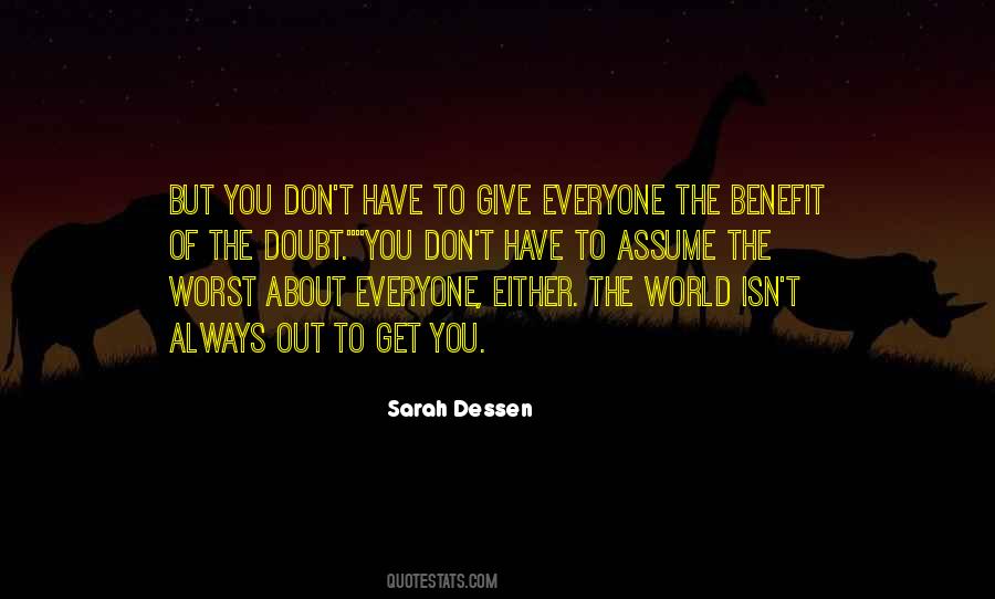 Truth About The World Quotes #1115431