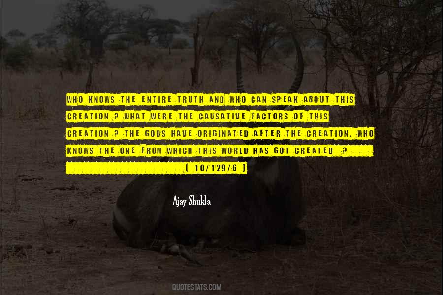 Truth About The World Quotes #758259
