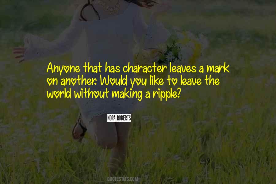 Without Making Quotes #1442029