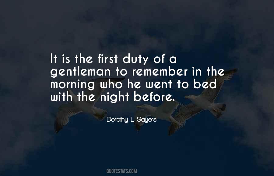 The First Duty Quotes #148182