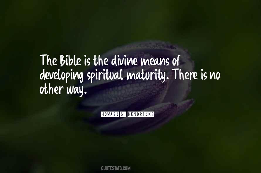 Bible Is Quotes #1325428