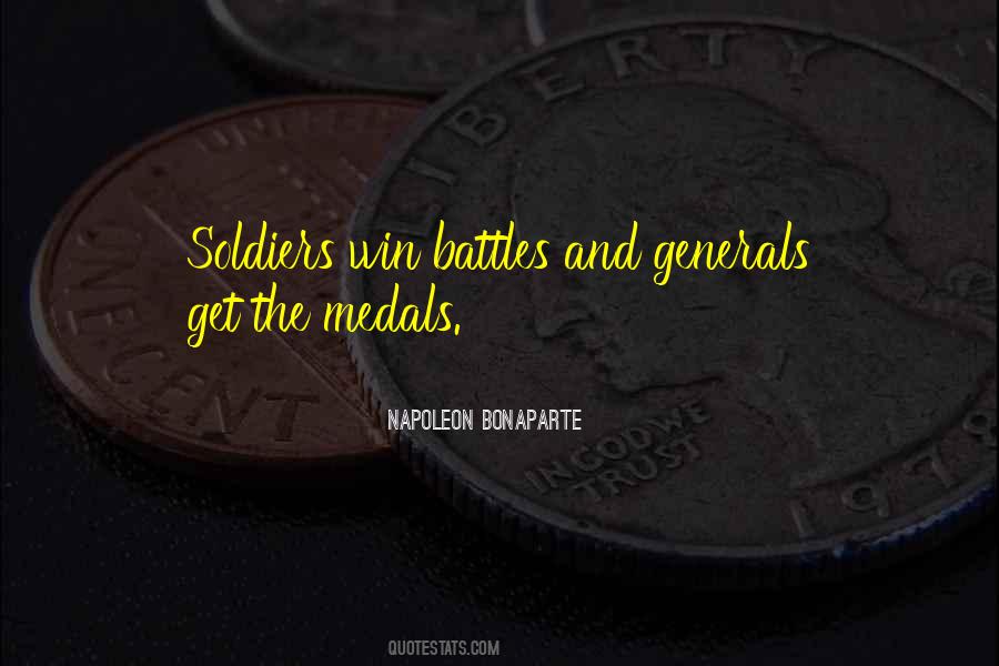 Quotes About Napoleon Medals #1021097