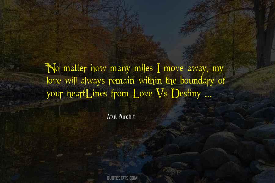 Love Destiny Quotes #16906
